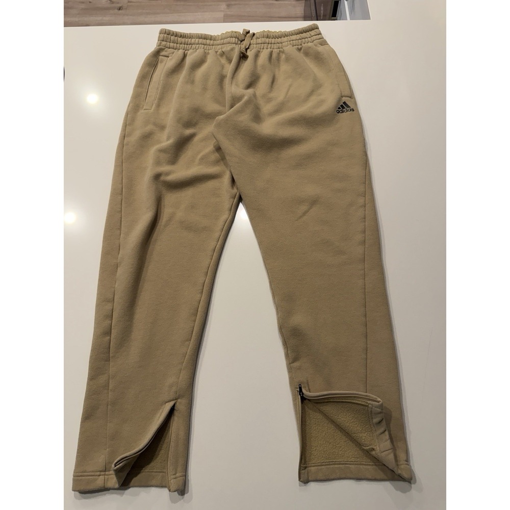 adidas Postgame Tapered Pants Beige Tone HF2211 Mens XL Pre-Owned